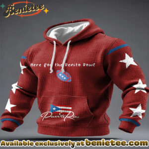 Casual Bad Bunny Super Bowl Collaboration Hooded Sweatshirt - Ver 7