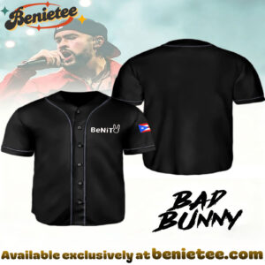 Casual Sports Super Bowl And Bad Bunny Tops Baseball Jersey - Ver 3