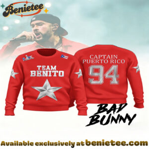 Casual Super Bowl And Bad Bunny Crew Neck Sweatshirt