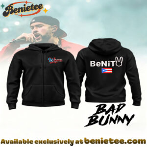Casual Super Bowl And Bad Bunny Hooded Jacket - Ver 2