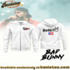 Casual Super Bowl And Bad Bunny Hooded Jacket - Ver 3