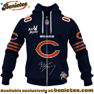 Chicago Bears x Bad Bunny Super Bowl 2026 Limited Edition Shirt - Ver 2