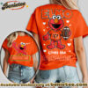 Cincinnati Bengals Premium NFL Elmo Fan 3D Shirt