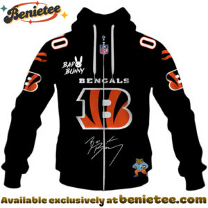 Cincinnati Bengals x Bad Bunny Super Bowl 2026 Limited Edition Shirt