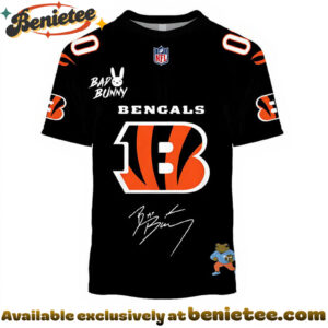 Cincinnati Bengals x Bad Bunny Super Bowl 2026 Limited Edition Shirt - Ver 2