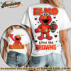 Cleveland Browns Premium NFL Elmo Fan 3D Shirt