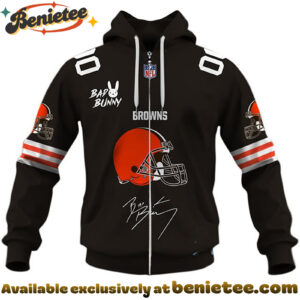 Cleveland Browns x Bad Bunny Super Bowl 2026 Limited Edition Shirt
