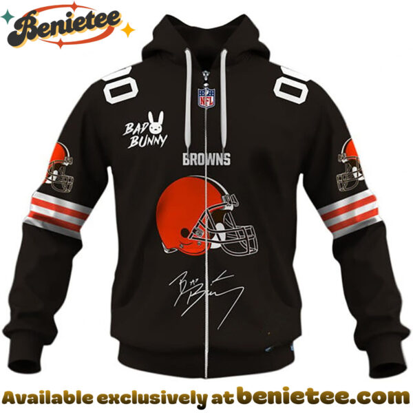Cleveland Browns x Bad Bunny Super Bowl 2026 Limited Edition Shirt