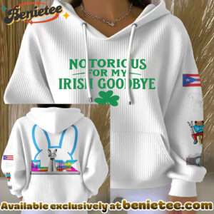 Clover And Bad Bunny Print Casual Hoodie - Ver 6