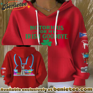 Clover And Bad Bunny Print Casual Hoodie - Ver 5