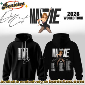 DOJA CAT - Tour Ma Vie UK Europe Tour Date 2026 Collection Hoodie - Ver 2