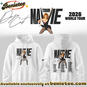 DOJA CAT - Tour Ma Vie UK Europe Tour Date 2026 Collection Hoodie - Ver 3