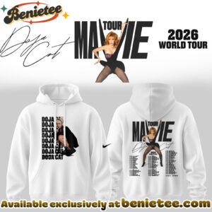 DOJA CAT - Tour Ma Vie UK Europe Tour Date 2026 Collection Hoodie - Ver 5