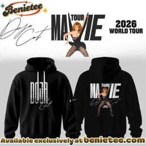 DOJA CAT - Tour Ma Vie UK Europe Tour Date 2026 Collection Hoodie - Ver 6