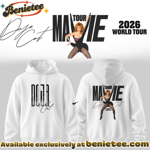 DOJA CAT - Tour Ma Vie UK Europe Tour Date 2026 Collection Hoodie - Ver 8