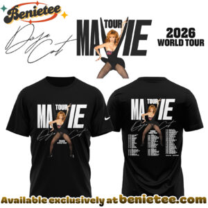 DOJA CAT - Tour Ma Vie UK Europe Tour Date 2026 Collection Shirt - Ver 4