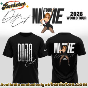DOJA CAT - Tour Ma Vie UK Europe Tour Date 2026 Collection Shirt - Ver 6