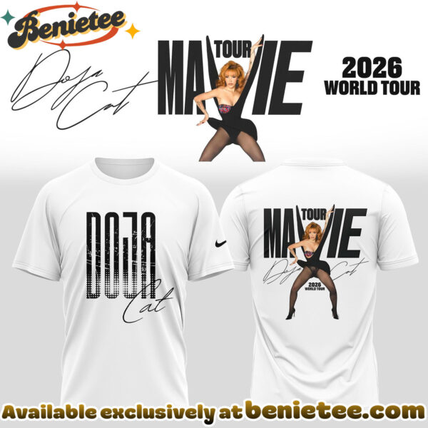 DOJA CAT - Tour Ma Vie UK Europe Tour Date 2026 Collection Shirt - Ver 7