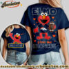 Denver Broncos Premium NFL Elmo Fan 3D Shirt