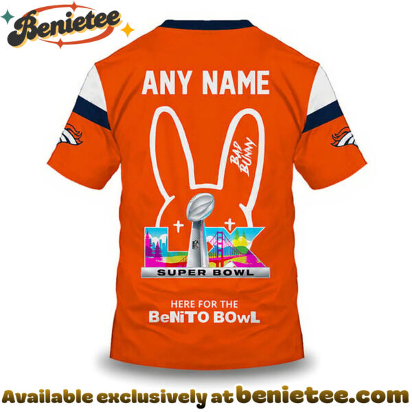 Denver Broncos x Bad Bunny Super Bowl 2026 Limited Edition Shirt - Ver 2