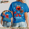 Detroit Lions Premium NFL Elmo Fan 3D Shirt