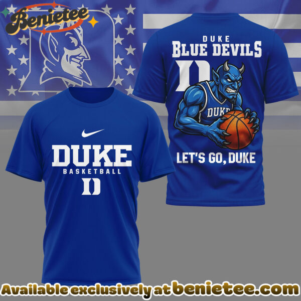 Duke Blue Devils Premium NCAA GameDay Basketball 3D Shirt