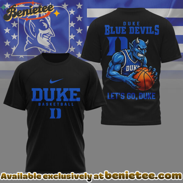 Duke Blue Devils Premium NCAA GameDay Basketball 3D Shirt
