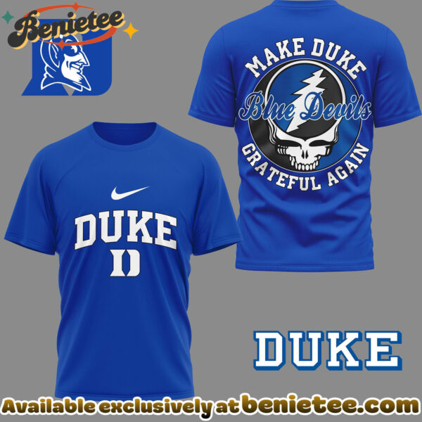 Duke Blue Devils Premium NCAA Grateful Game Day 3D Shirt Hoodie