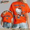 Edmonton Oilers Premium NHL Hello Kitty Womens Shirt