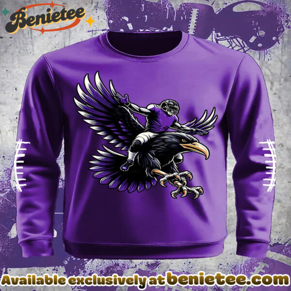 Football Fans Lovers Gameday Casual Crew Neck Sweatshirt - Ver 3