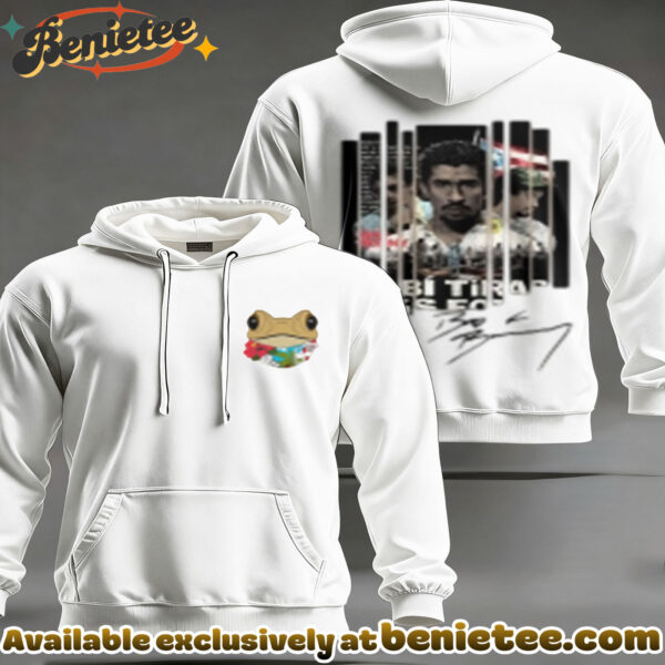 Frog Portrait Print Casual Hoodie