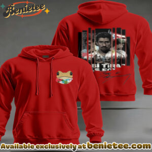 Frog Portrait Print Casual Hoodie - Ver 3