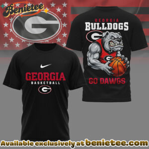 Georgia Bulldogs Premium NCAA GameDay Basketball 3D Shirt