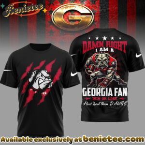 Georgia Bulldogs Premium NCAA Go Dawgs 3D Shirt Hoodie - Ver 2