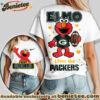 Green Bay Packers Premium NFL Elmo Fan 3D Shirt