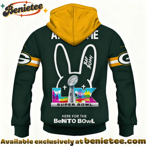 Green Bay Packers x Bad Bunny Super Bowl 2026 Limited Edition Shirt