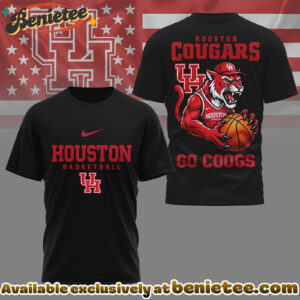 Houston Cougars Premium NCAA GameDay Basketball 3D Shirt
