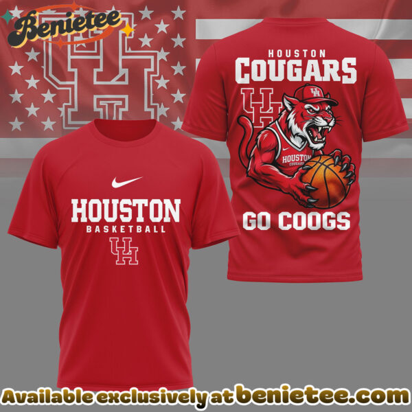 Houston Cougars Premium NCAA GameDay Basketball 3D Shirt