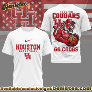 Houston Cougars Premium NCAA GameDay Basketball 3D Shirt