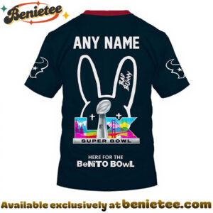 Houston Texans x Bad Bunny Super Bowl 2026 Limited Edition Shirt - Ver 2