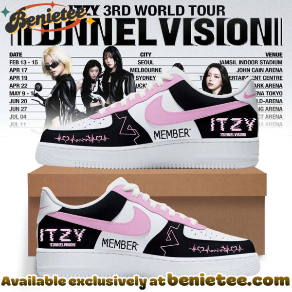 ITZY 3RD WORLD TOUR TUNNEL VISION Collection Air Force 1