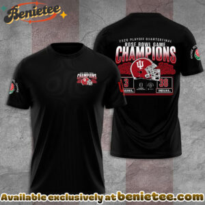 Indiana Hoosiers Football 3D Apparel Hoodie - Ver 7