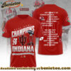 Indiana Hoosiers Football 3D Apparel Hoodie - Ver 4