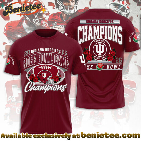 Indiana Hoosiers Football 3D Apparel Hoodie - Ver 3