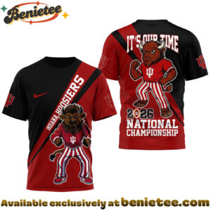 Indiana Hoosiers Premium 2026 College Football Playoff National Championship Hoodie - Ver 2