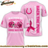 Indianapolis Colts Pink Out Breast Cancer T-Shirt