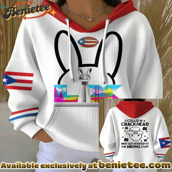It Could Be A Crackhead Print Casual Hoodie With Pockets