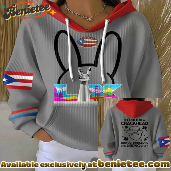 It Could Be A Crackhead Print Casual Hoodie With Pockets - Ver 3