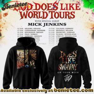 JID 2026 Tour Merchandise Hoodie, Tshirt, Sweatshirt - Ver 4