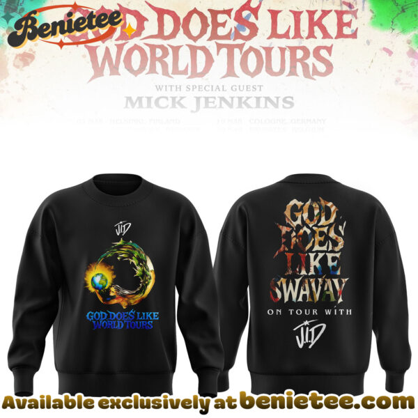 JID 2026 Tour Merchandise Hoodie, Tshirt, Sweatshirt - Ver 2